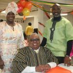 Pastor and 2 parishoners